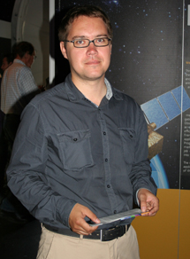 Mika Kaijamo ser den europeiska rymdforskningen som ett positivt fenomen som ökar Europas oberoende inom olika fack. Foto: Europainformationen, Julietta Huttu