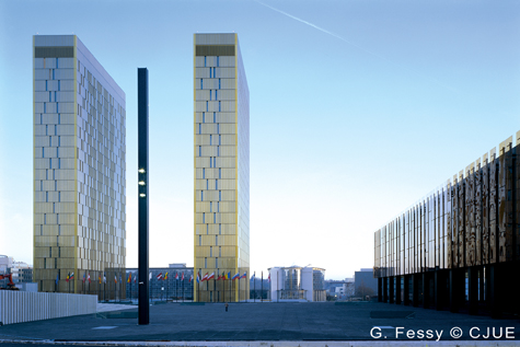 Euroopan tuomioistuin sijaitsee Luxemburgissa. Kuva: Euroopan tuomioistuin