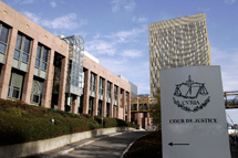 Euroopan unionin tuomioistuin sijaitsee Luxemburgissa. Toimielimen työkieli on ranska. Kuva: Euroopan komissio