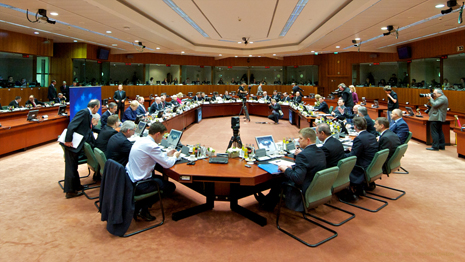 Eurooppa-neuvoston kokous 7.2.2013. Kuva: Euroopan unionin neuvosto.