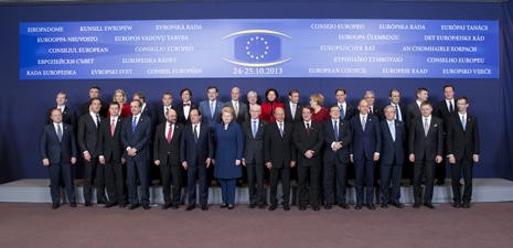 EU-huippukokous 24.-25.10.2013. Kuva: Eurooppa-neuvosto
