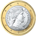 Latvian euro