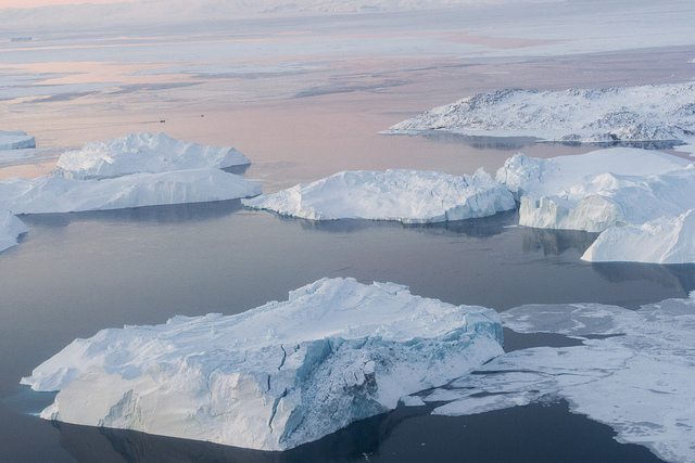 Arktinen jää. Kuva: United Nations Photo / Mark Garten