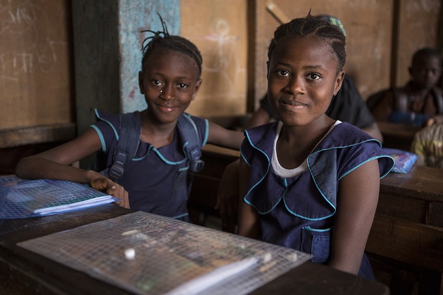 Nigerialaiset koulutytöt. kuva: Euroopan komissio