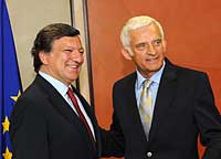 José Barroso ja Jerzy Buzek