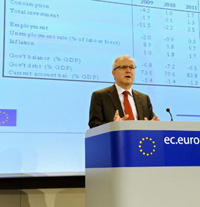 Talouskomissaari Olli Rehn