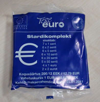 Estlands eurostartpåse