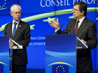 Herman van Rompuy ja Jose Manuel Barroso