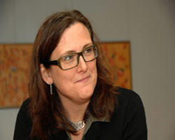 Komissaari Cecilia Malmström