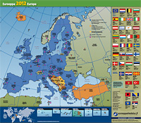 Eurooppa 2012 -kartta