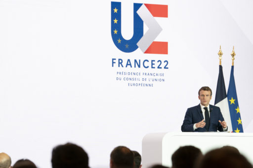 Presidentens ställning i Frankrikes politiska system och i landets EU-politik är stark. På bilden president Emmanuel Macron.